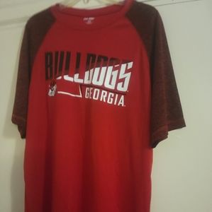 Pro Edge Georgia Bulldog Size XL Red & Black